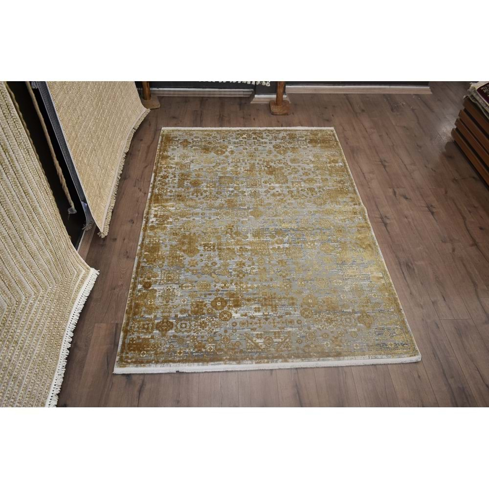 Gümüşsuyu İpekzade100 13945 Makine Halısı - Gold - 160X230