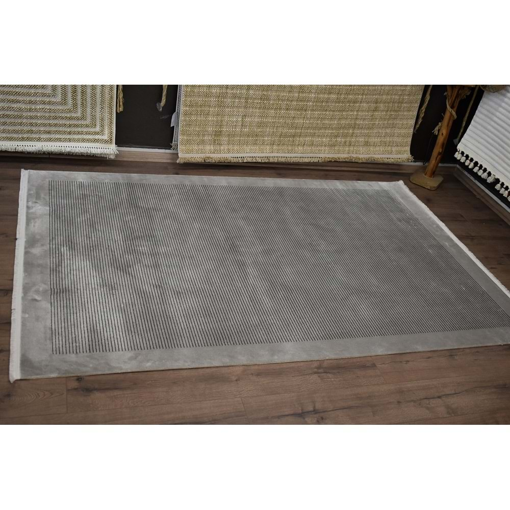 Gümüşsuyu Tierra 13374 Makine Halısı - Gri - 160X230