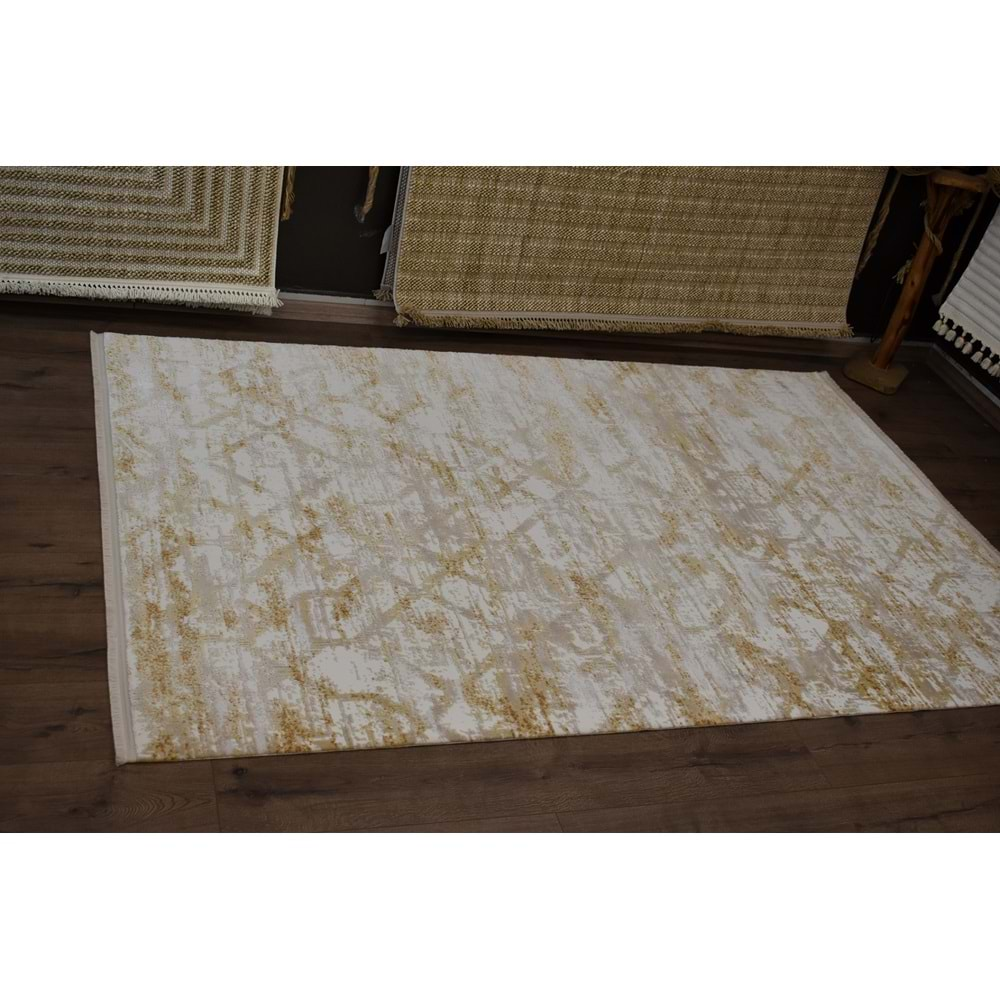 Gümüşsuyu Viera 13551 Makine Halısı - Sarı - 160X230