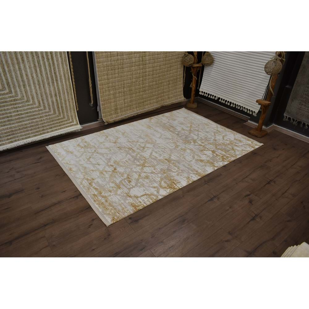 Gümüşsuyu Viera 13551 Makine Halısı - Sarı - 160X230