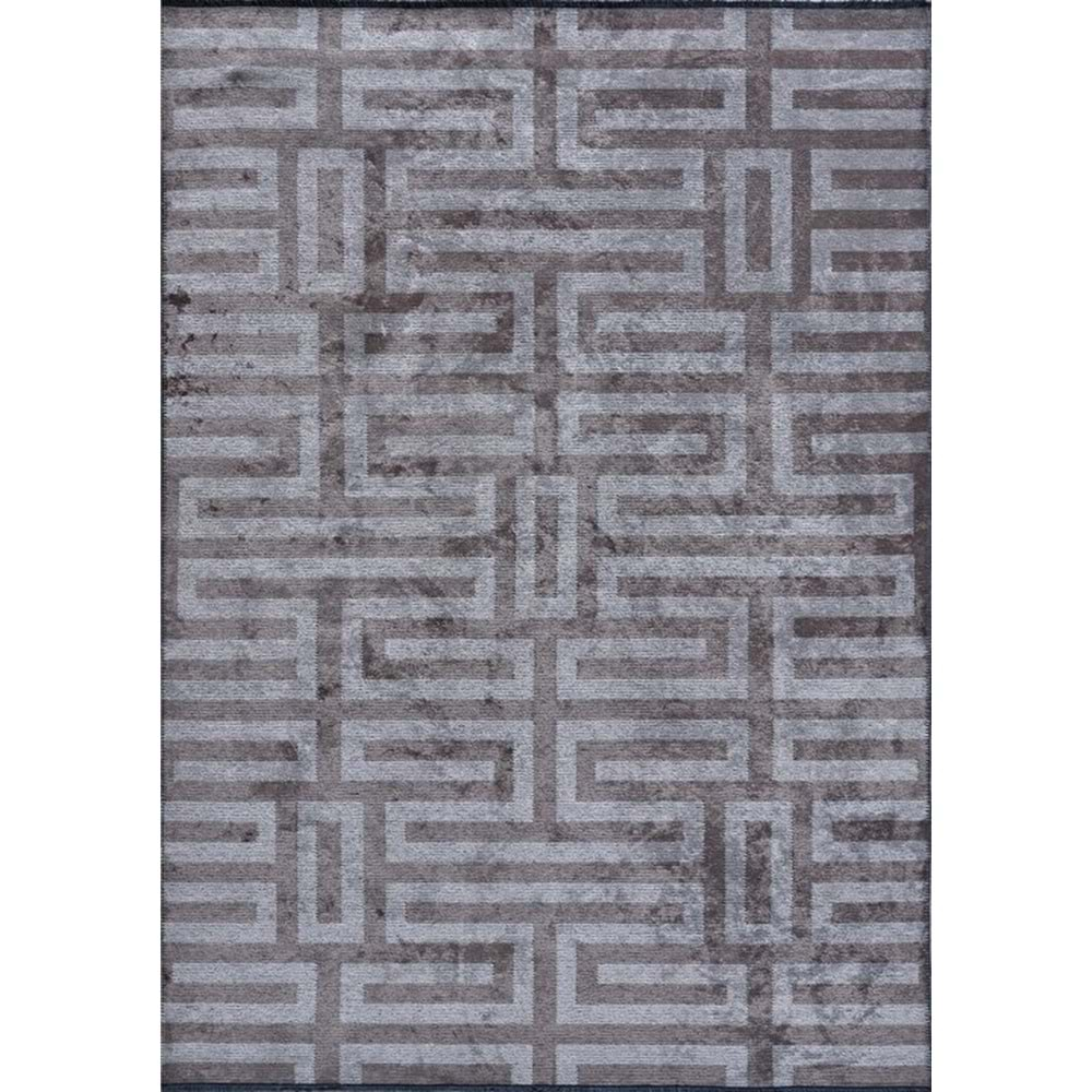 Gümüşsuyu Deco Milano 12256 Makine Halısı - Gri - 160X230