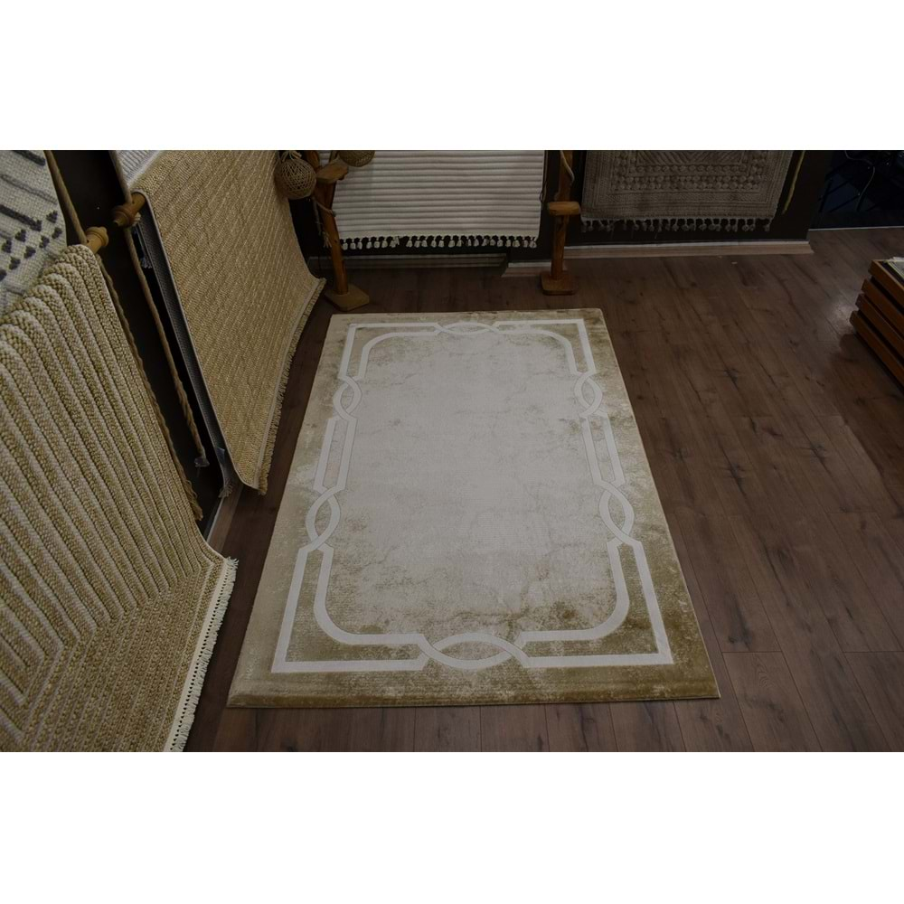 Koyunlu Arya AR001 Makine Halısı - Vizon - 160X230 - ST00889-Vizon-160X230