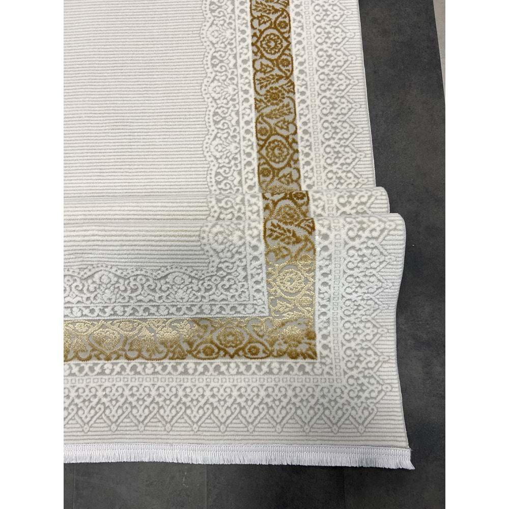 Woolen Pera 4502 Makine Halısı 160X230 Gold ST01114