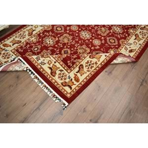 Koza Gördes 7206 Makine Halısı - 165X244 - ST01355-Bordo-165X244